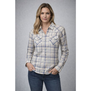 Hollister Plaid Button-Up Shirt – Size Small